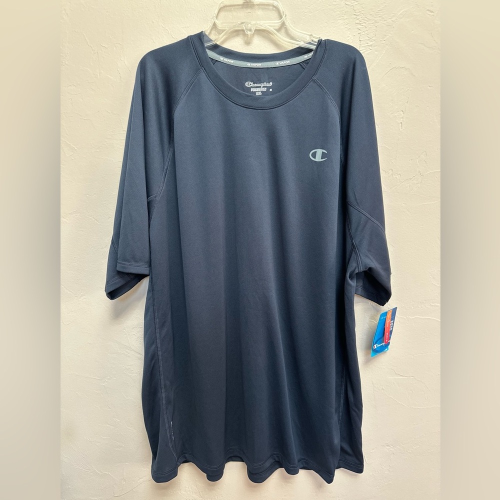 NWT Champion XXL Men's Running Shirt Powertrain Vapor With Adaptive Loose Fit